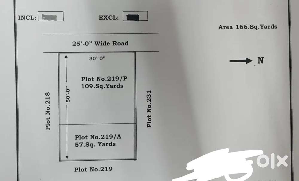 Semi-Commercial Plot for Sale! in mustafa hills moinabad.