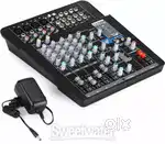 Audio Mixer and edifier r1280 db monitor speaker