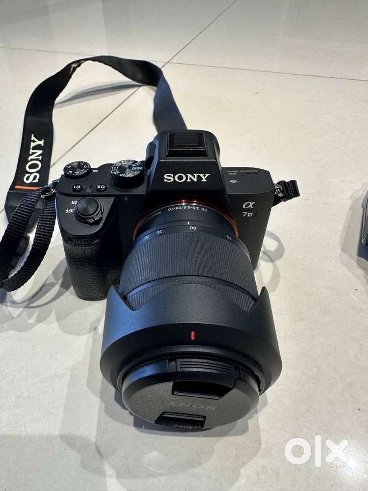 Sony alpha a7iii camera with 2400 Shutter count