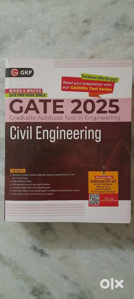 GATE 2025 CIVIL ENGINEERING
