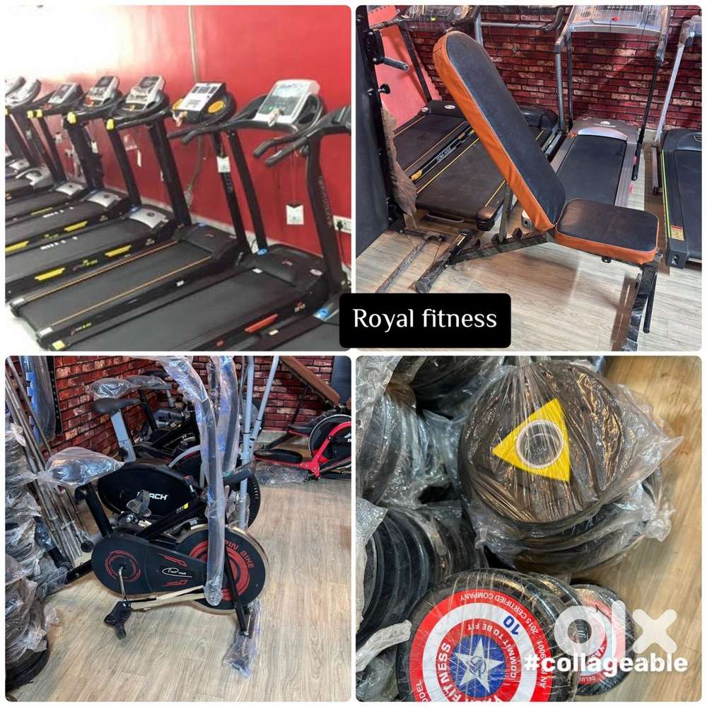 All gym equipment available Exercise cycle and treadmill