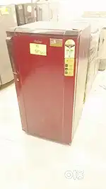 Haier single door fridge two years warranty free home delivery stand