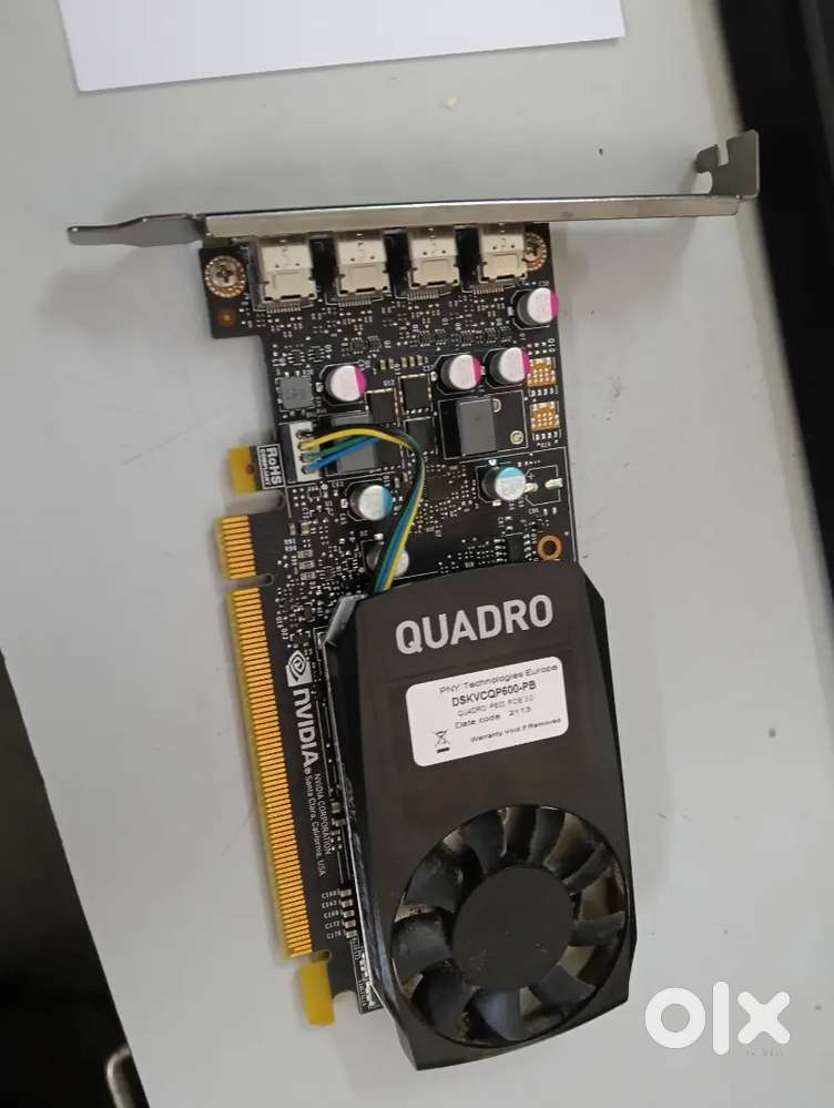NVIDIA Quadro P600 2GB GDDR5 Professional Graphics Card