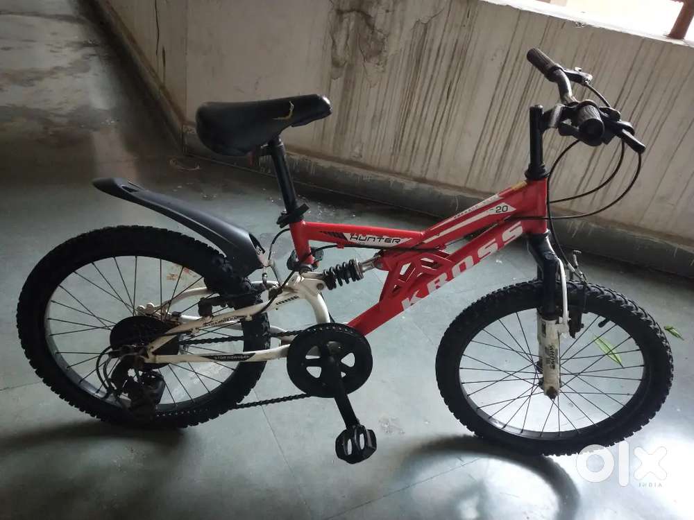 Kross Hunter 20 with gear