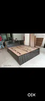 Double bed with box 6*6 online store available