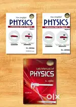 S L arora physics class 11th and 12th combo