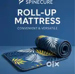 Unused Rollable HD Foam Travel Mattress – Slim & Foldable by Spinecure
