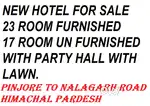 NEW HOTEL FOR SALE IN PINJORE TO NALAGARH ROAD
