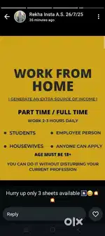 Work from Home