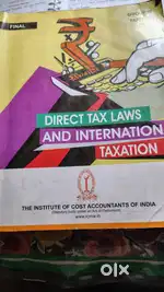 Direct tax laws and international taxation
