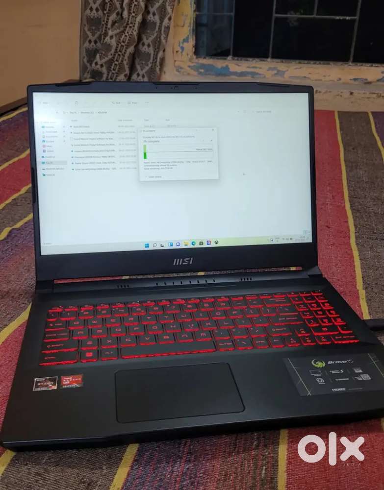 MSI Bravo 15 AMD Ryzen 5 Hexa Core AMD R5-5600H