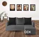 L-Shape Sofa On Rent