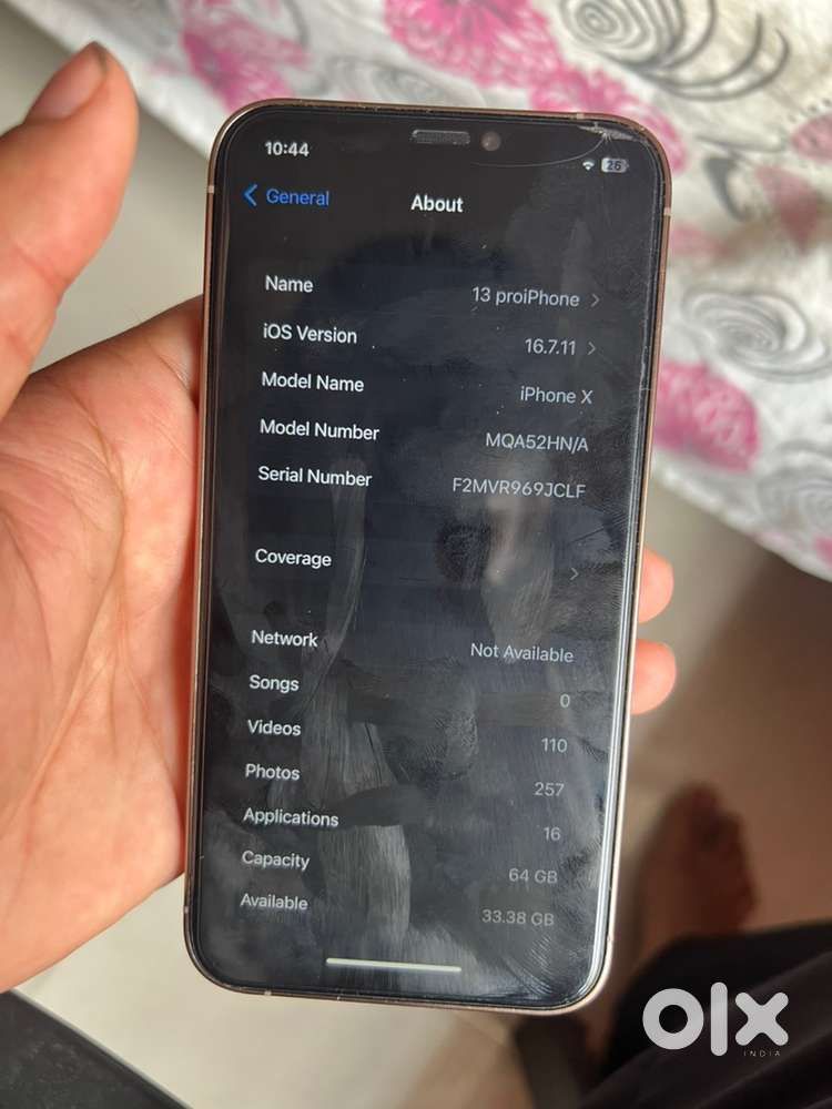 Iphone x to 16 pro