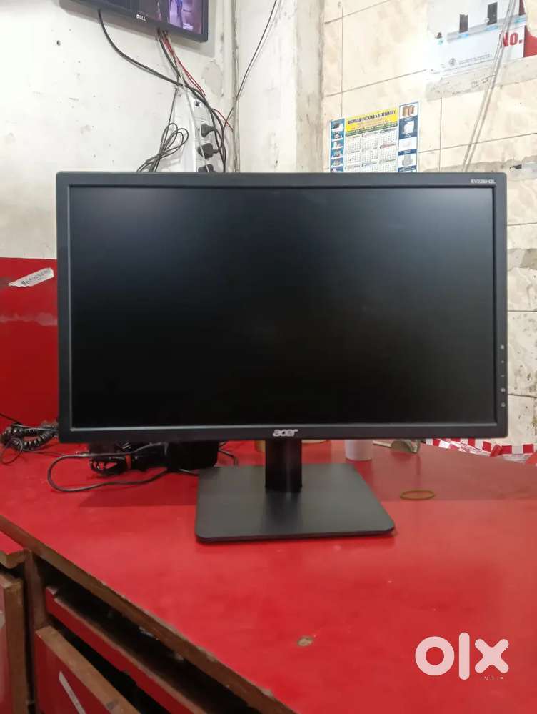 22 inch acer led monitor perfect working .
