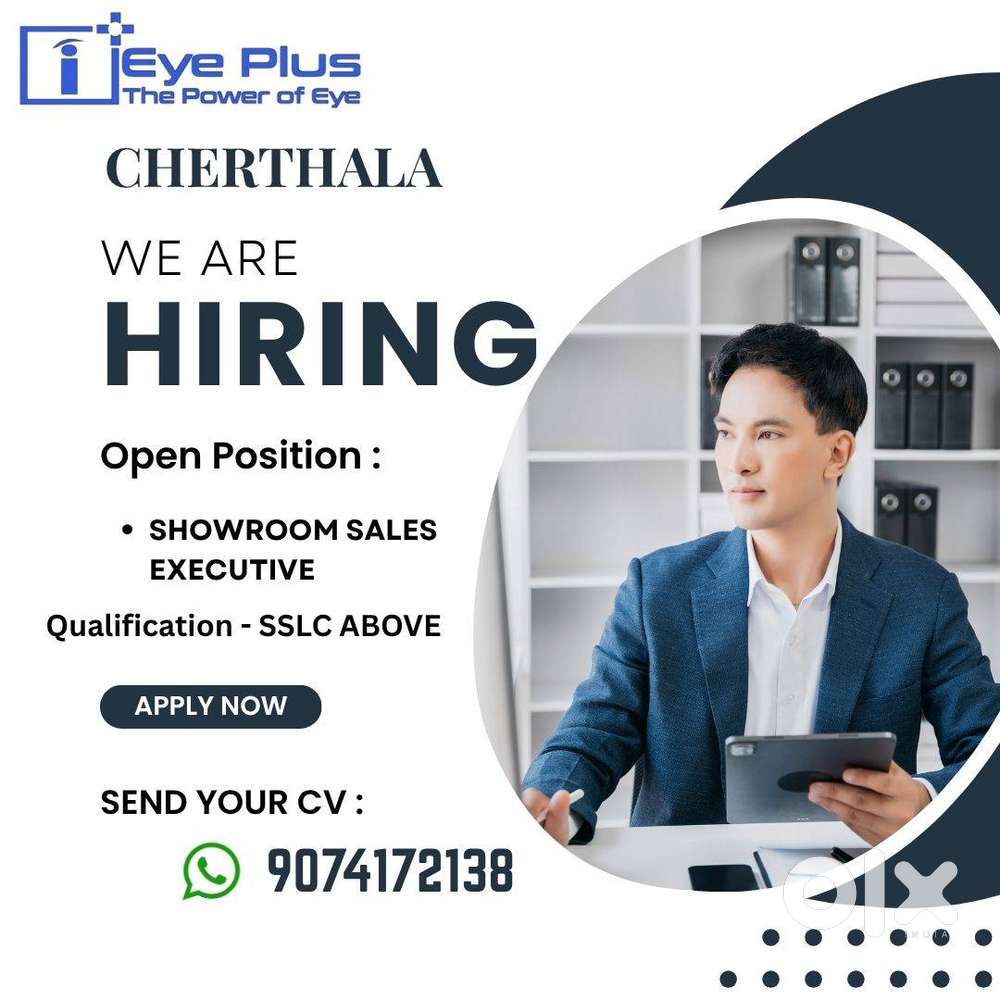 Wanted Sales Executive For Our Cherthala Showroom