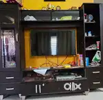 TV Wall Unit  8 Years Old  Good Condition with Minor Wear