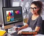 I want graphic designer girl