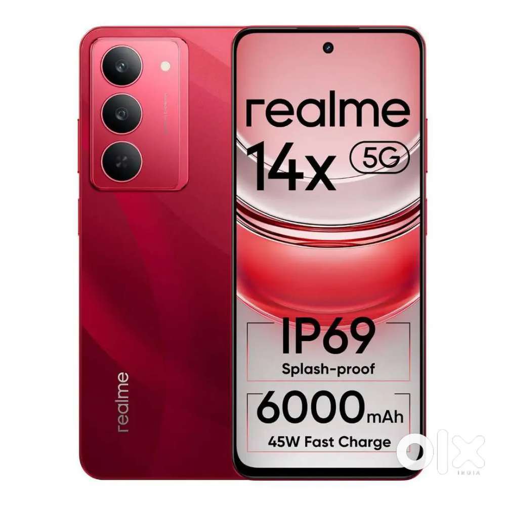 Realme 14X 5G 8gb 128gb 50mp 8mp Side finger print
