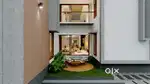 5 mins drive from Chottanikkara temple-4bhk house for sale