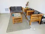 4 seater sofa set with table ₹20,000
