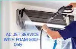 AC jet service with foam 500/--