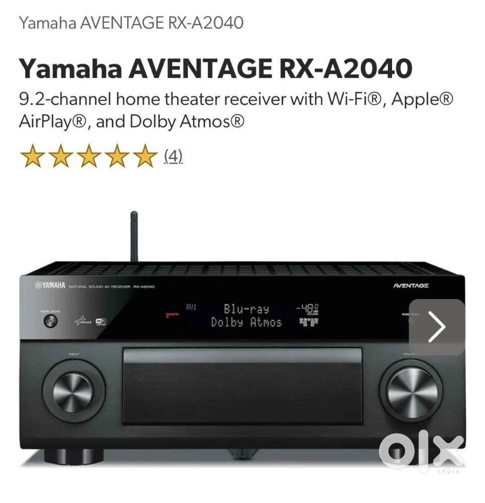 Yamaha Av reciver Avantage 2040 9.2channel