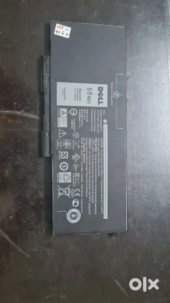 DELL 68W GJKNX BATTERY (NEW CONDITON)