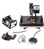 HEAT PRESS MACHINE 5 IN 1 new condition