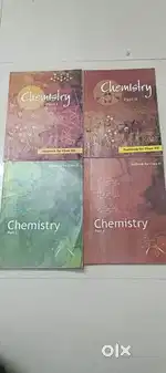70% discount NCERT chemistry textbooks 11th 12th part 1,2 for NEET JEE