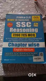 Pinnacle SSC Reasoning Book new