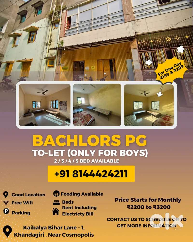Boys Hostel / PG