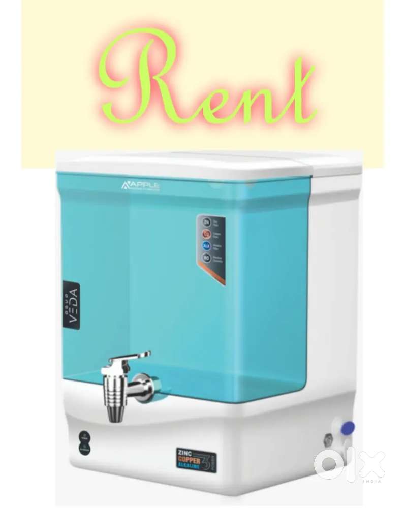 Water purifier available on rent