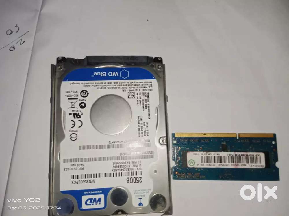 Hard disc and Ram
