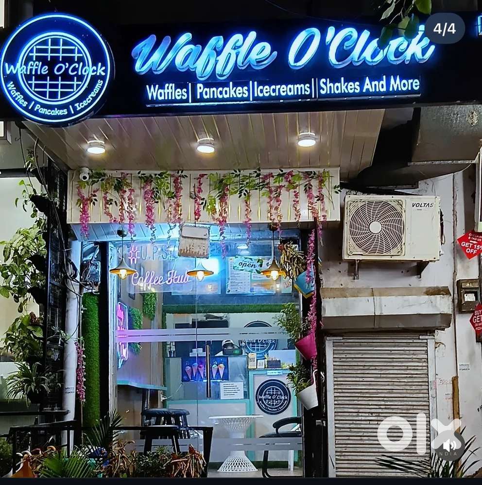 Running cafe business model available for sale