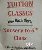 Junior Tuition Classes, sector 44A