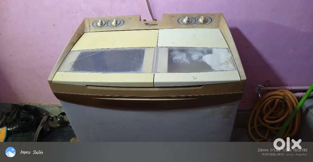 Whirlpool washing machine 7 kg old model