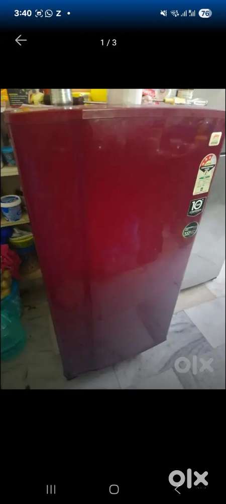 About 5 year old Godrej refrigerator in flawless condition