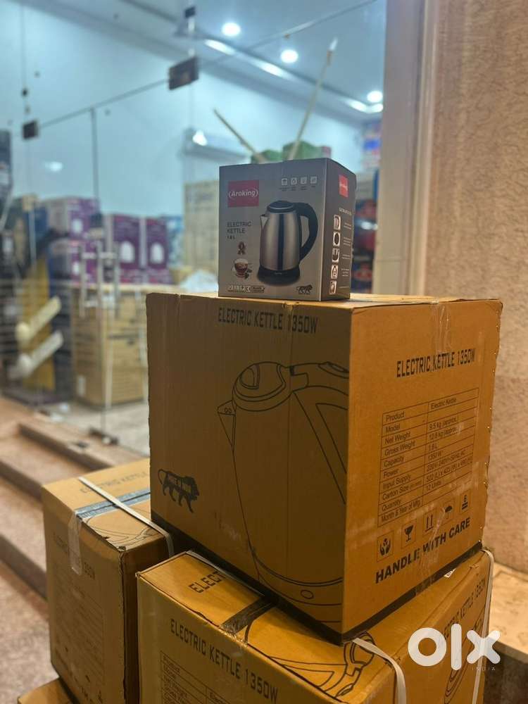 BRAND NEW PACKED PCS AROKING 1.8 LITRES KETLLE 2 YEARS WARRANTY