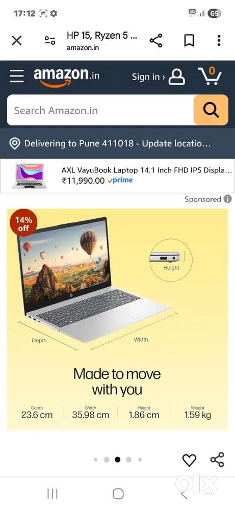 Laptop sale krna hai