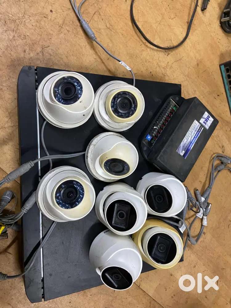 CCTV camera set 8 channel turbo HD