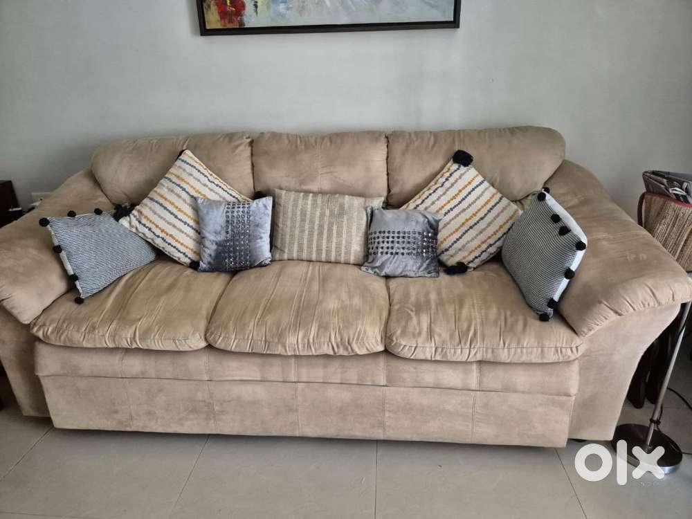3 seater fabric sofa only