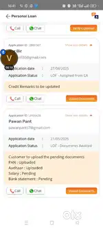 Banking sale's department loans