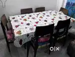 DINING TABLE TEAKWOOD WITH 6 CHAIR
