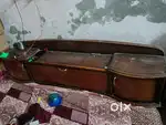 Good condition double bed with mattress