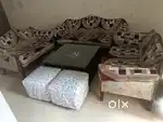 Luxurious 7-Seater Maharaja Sofa - Royal Comfort for Your Living Room