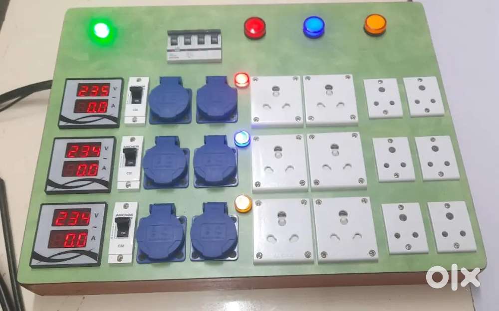 Poower Tools usage Electrical Wooden Board LED 3 core Wire Heavy