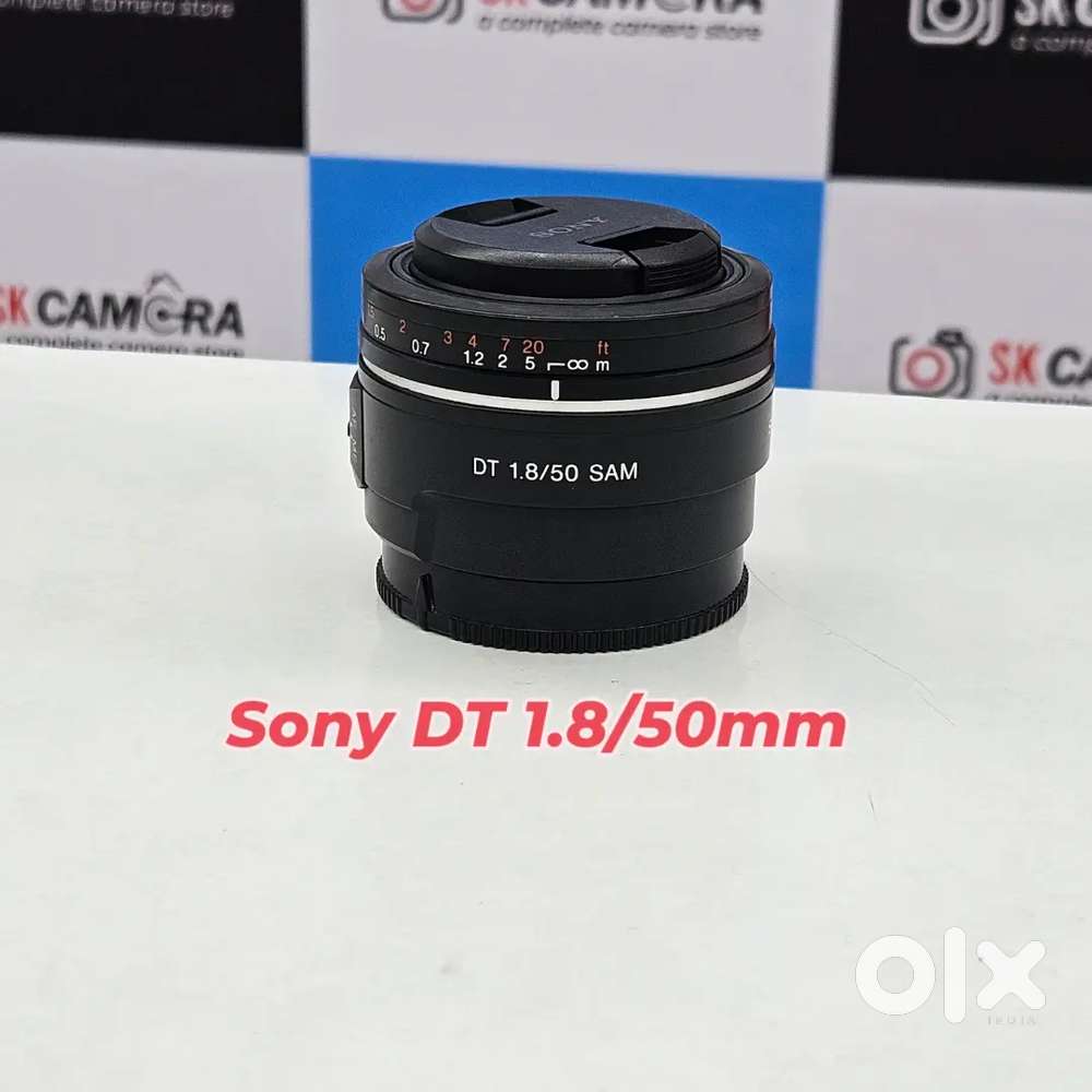 Sony 50mm f/1.8 DT SAM Lens Lightweight Prime for Sony A-Mount DSLRs