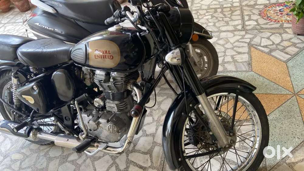 Royal enfield with VIP number
