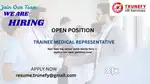 We are urgently hiring Trainee Medical Representatives