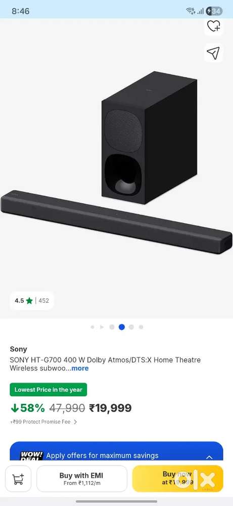 Sony soundbar